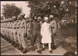 128 10 nehru inspecting dp parade at red fort